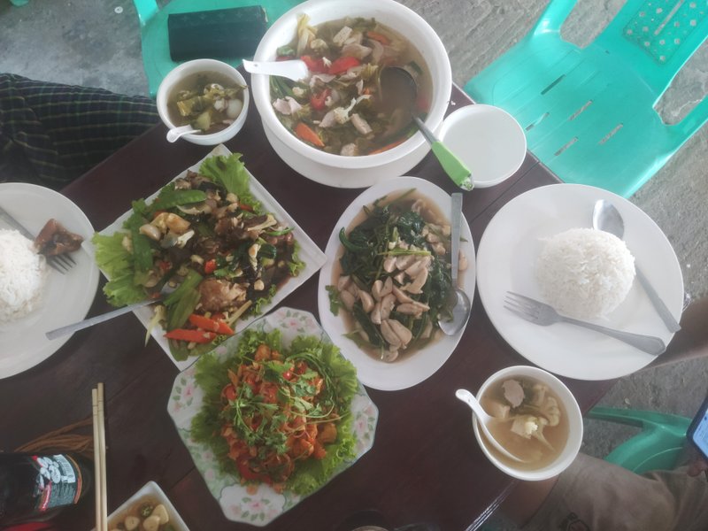 I went to eat today