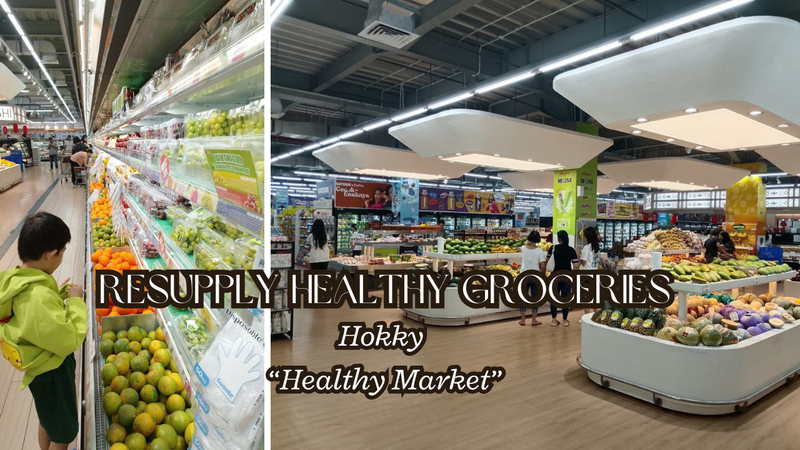 Resupplying Healthy Groceries at Hokky Supermarket