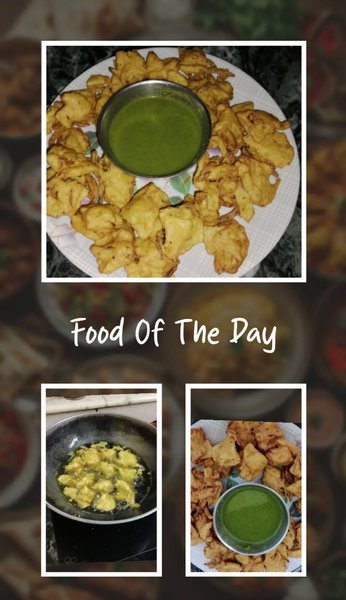 Fritters (pakode's) recipe 