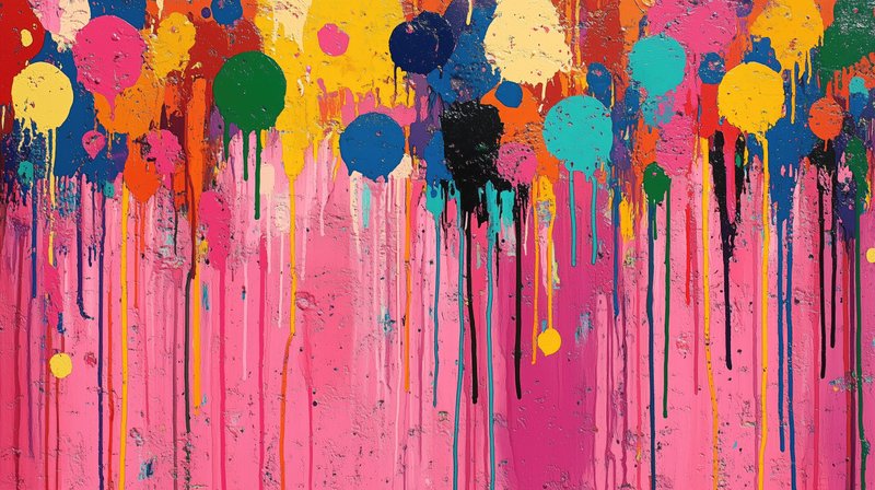 Messy, Vibrant, and Beautiful - Free Wallpaper Download