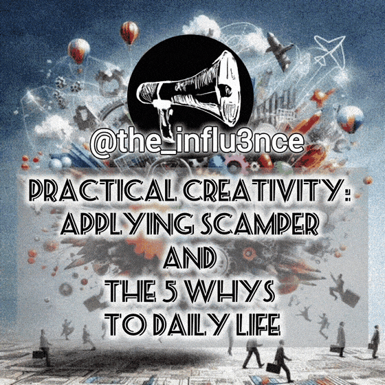 In this concise guide, discover how to infuse your daily life with creativity using techniques like SCAMPER and the 5 Whys. From modifying routines to unearthing root causes, transform the ordinary into extraordinary! 🌟