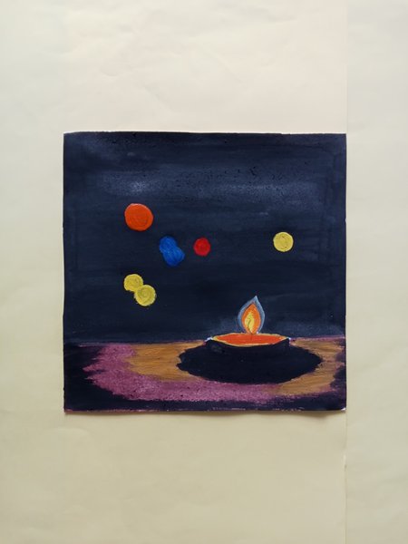Painting of Candle