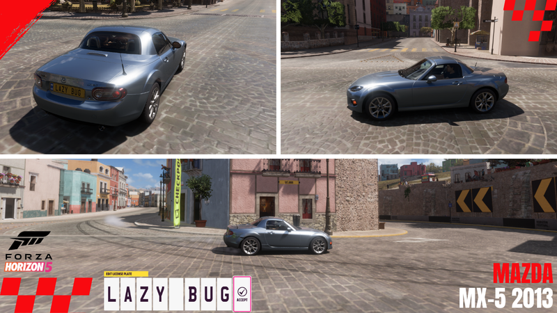 Mazda MX-5 2013 in Cathedral Circuit.