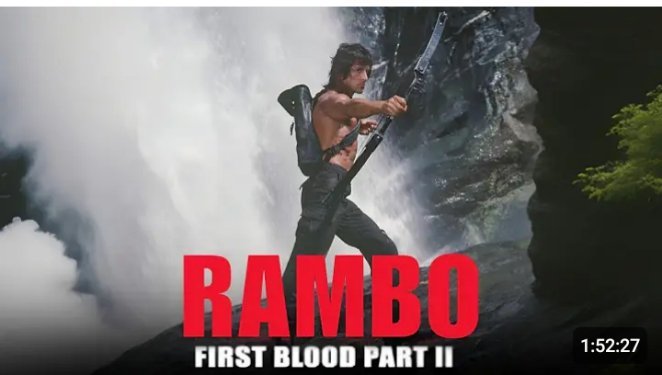 CineTv Contest: Rambo First Blood II