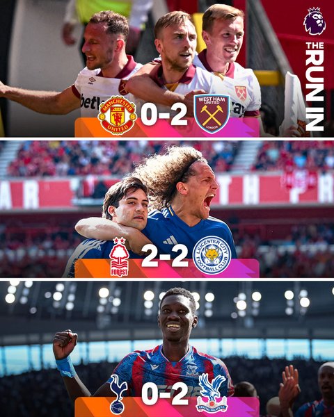 EPL Round 36 