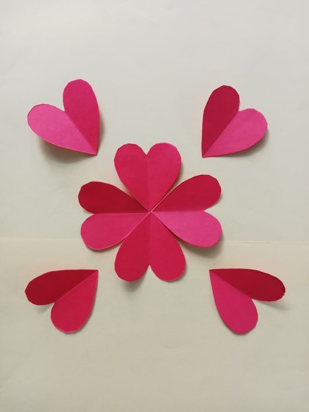 Paper Heart Shapes