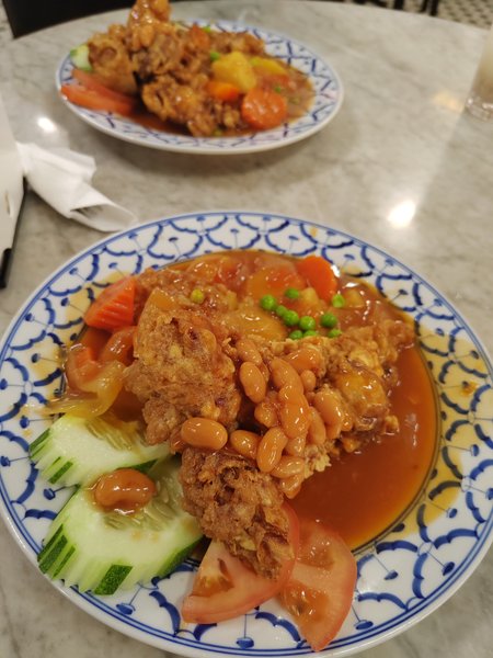 丢回和拉叔的午餐