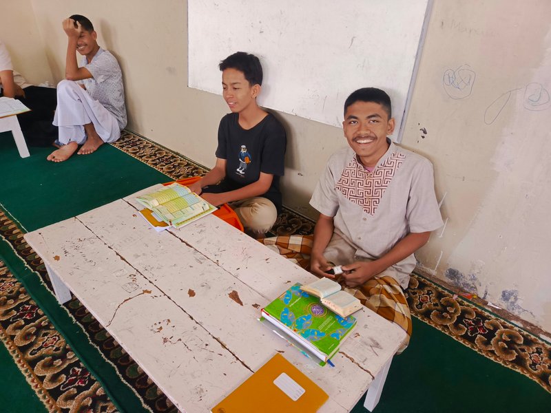 santri activities during Ramadan