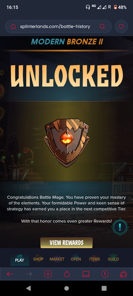 Modern Bronze II (Splinterlands) (2025.05.13)