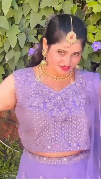 My purple Lehenga-Choli.