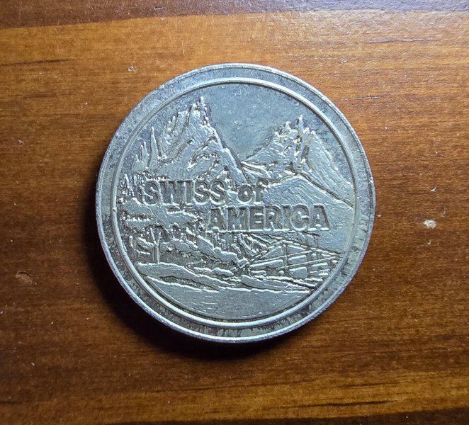 1oz Silver Swiss of America Round