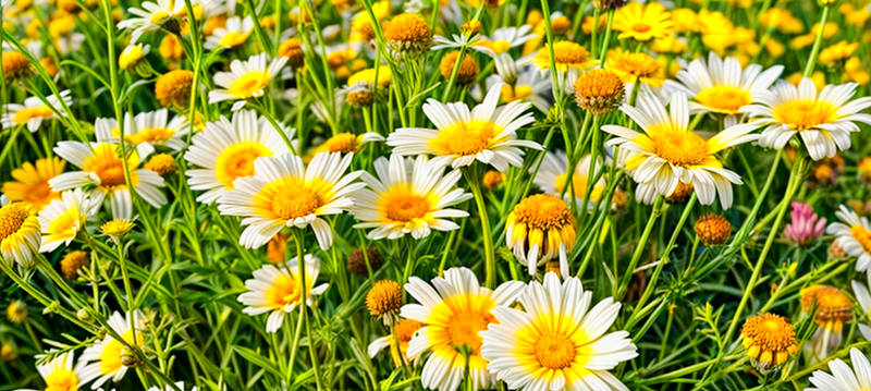 White and yellow sunflower 