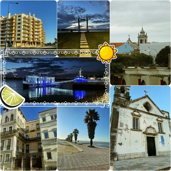 -THE TRIP TO SEIXAL, A BEAUTIFUL PLACE IN PORTUGAL. 🏖️🐚🌺 (ENG-ESP)