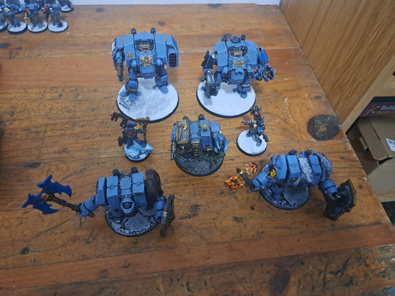 The Dreadnoughts go out to play - Mayhammer Madness 1 day tournament