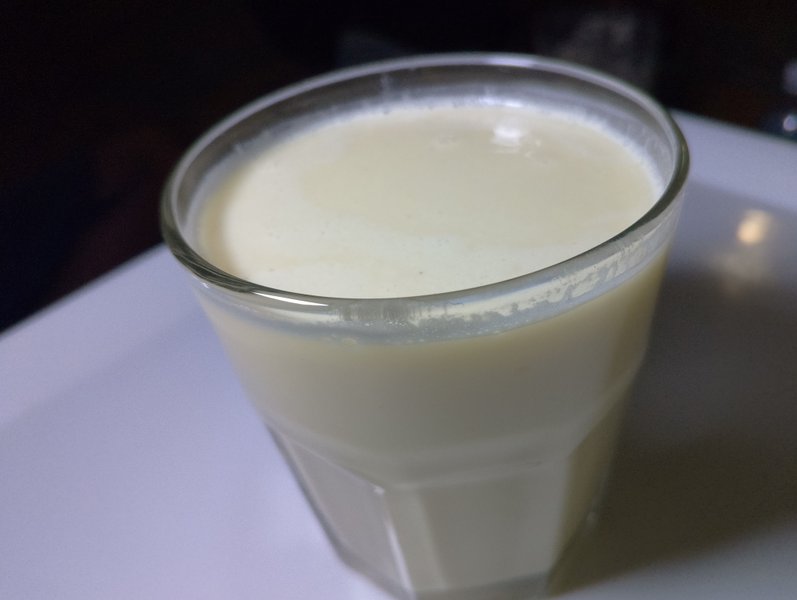 Pineapple and coconut juice 