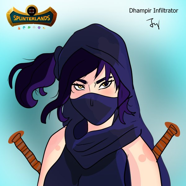 Splinterlands Art Contest Week 288! Dhampir Infiltrator