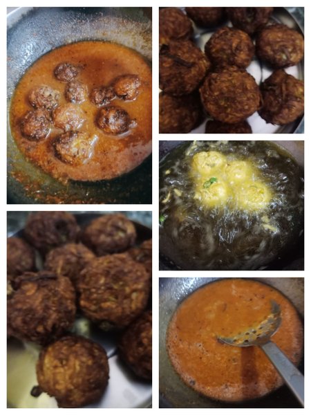 Recipe: bottle gourd kofte(veg)