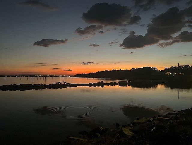 Sunset reflections