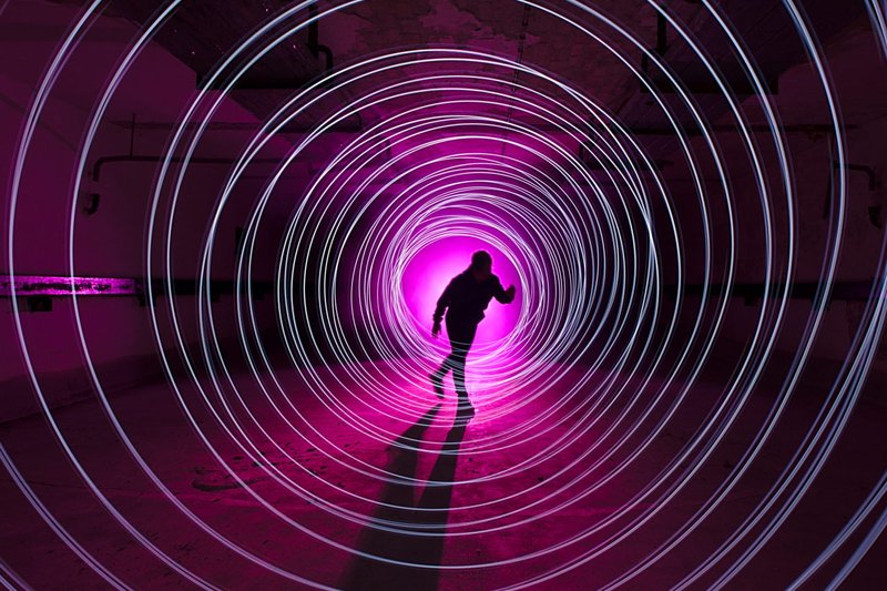 Meine ersten Lightpaintingversuche/ First Lightpainting trials