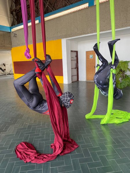 Phone Photography Contest aerial magic on fabrics / la magia aérea en telas