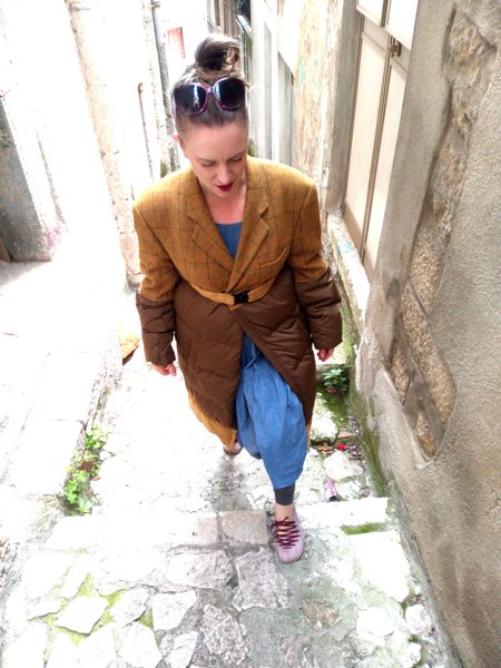 FINISHING THE PUFFER-TWEED HYBRID COAT!
