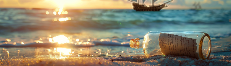 Message in a Bottle for my dreemie pirates!