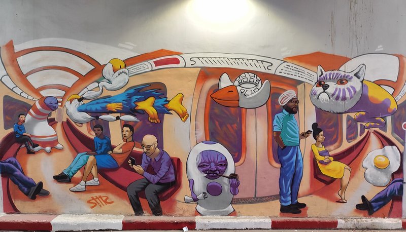 Subway Dream - CCC's Street Art Contest #147