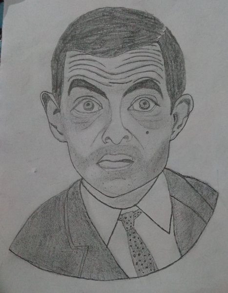 Portrait of Mr. bean | Creative Sunday