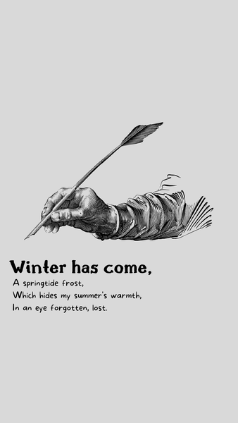 Winter has come...[Original Poetry]