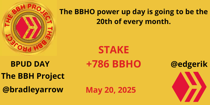 BBHO Power Up Day - May 20, 2025
