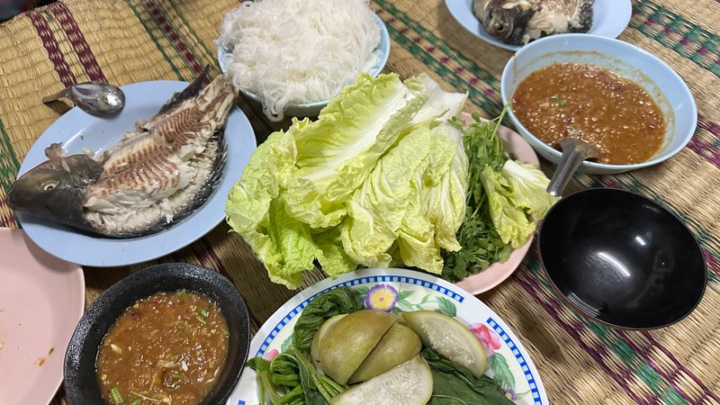 Too hot for rice, skipping the summer heat for simple meal