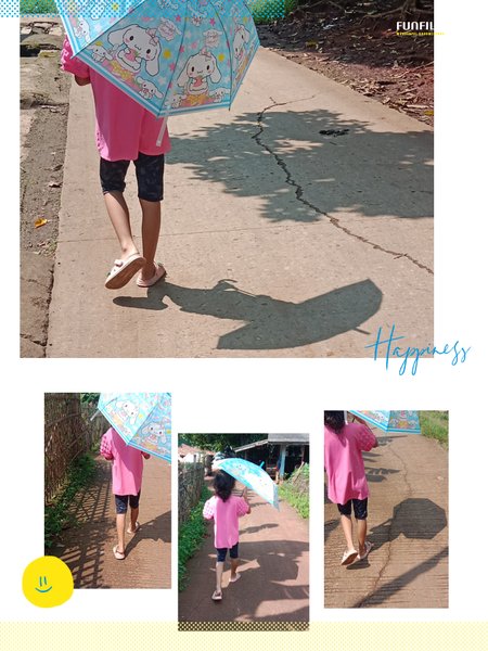 My Little Girl And Her Umbrella