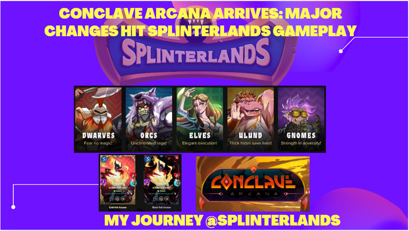 Conclave Arcana Arrives: Major Changes Hit Splinterlands Gameplay