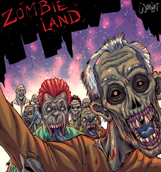 Zombie Land, Digital Art