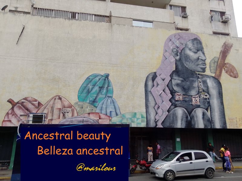 Ancestral beauty || Belleza ancestral 🎨 Street Art #4 in Venezuela