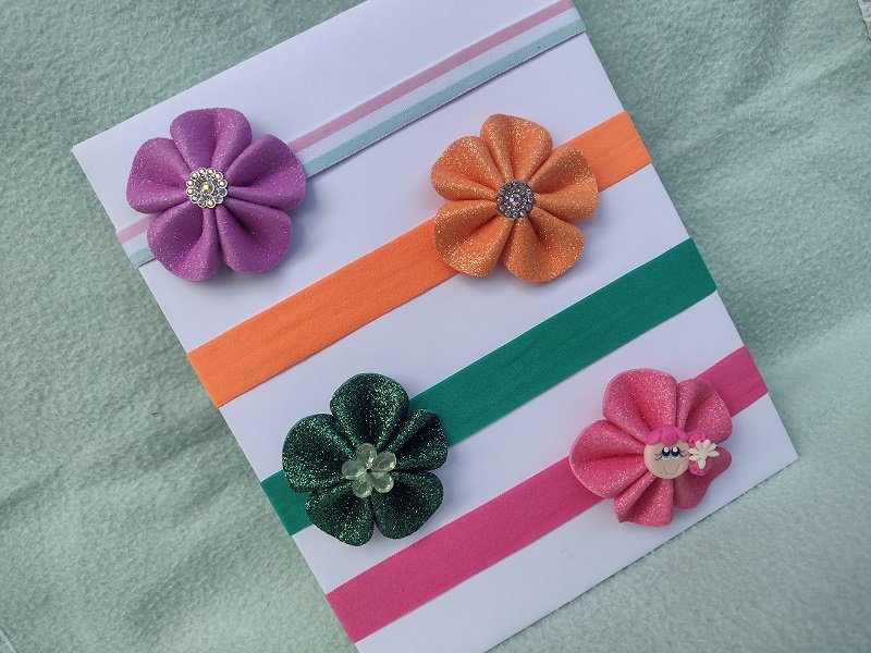 Aprende a realizar estos hermosos cintillos con pocos materiales 🌟 / Learn how to make these beautiful headbands with few materials 🌟 [ESP/ENG]