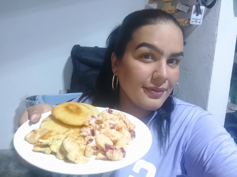 Una cena sorpresa para despedir a mi esposo- alegrándonos el alma❤️ [ESP-ENG]-A surprise dinner to say goodbye to my husband - making us happy❤️