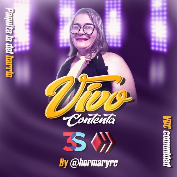 Concurso de karaoke VDC Semana #6 | Paquita la del barrio "Vivo contenta" | By @hermaryrc