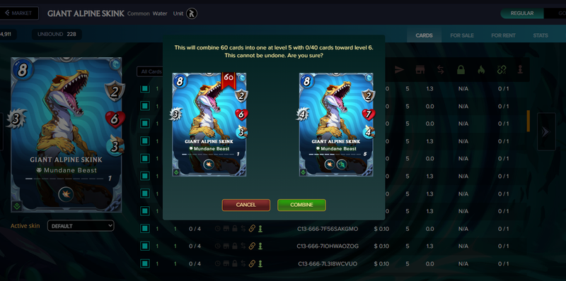 PHASE ABILITY UNLOCKED FOR GIANT ALPINE SKINK | UPGRADED GIANT ALPINE SKINK TO LEVEL 5 | MY DAILY SPLINTERLANDS  STATS | 05/25/2025