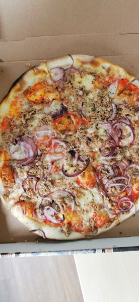 Heute gab es Pizza 🍕