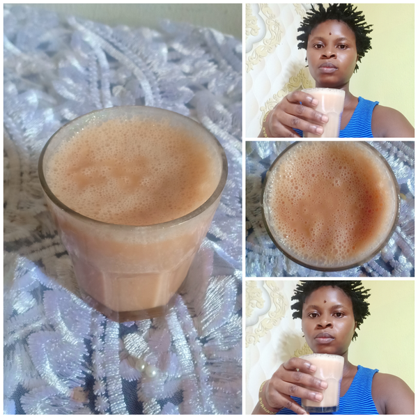 Pineapple, Banana and Watermelon Smoothie Very Nutritious To The Body System 