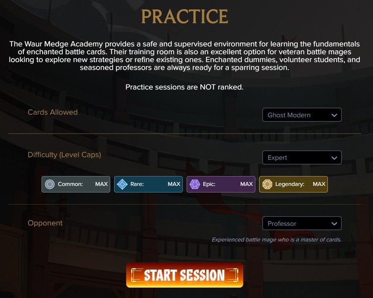 Splinterlands | Beating Expert Modern Conclaive Arcana Training!