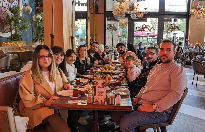 Family meeting! 🤍🌈