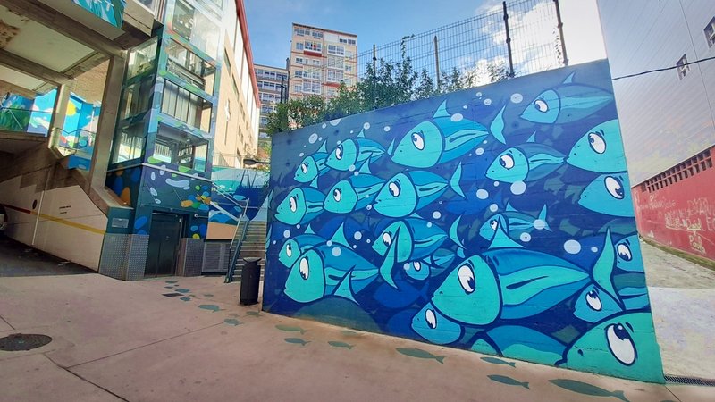[ENG/ESP] The sea made into paint 🌊🎨 | El mar hecho pintura 🌊🎨