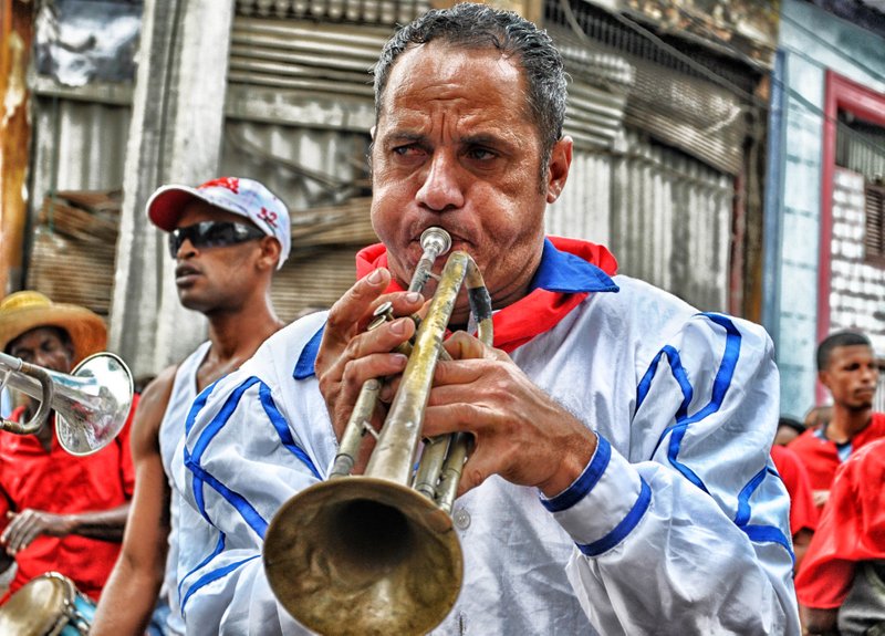 The energy of the music in the streets of Havana