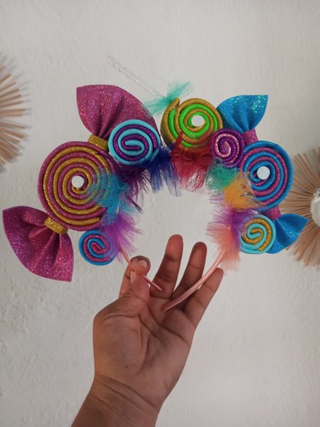 Lindos cintillos de caramelos  /// Cute candy headbands