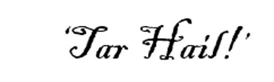 "Crew of the mighty Frigate Silverton" – 25MY25 - 'Tar Hail!'