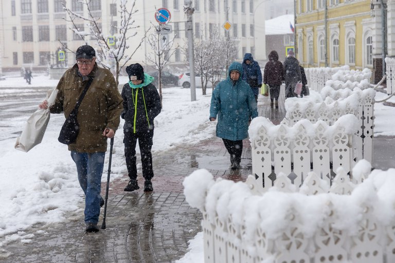 Crazy snowfall. The cataclysm