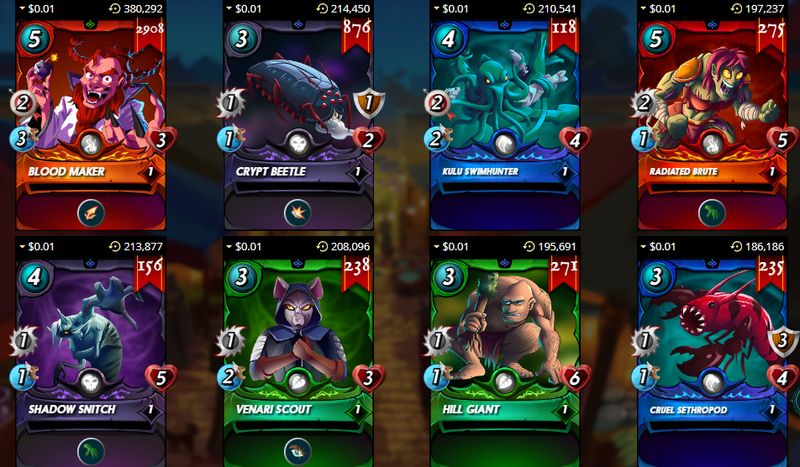 Splinterlands Card Giveaway #251