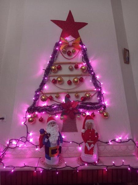[Ing~Esp] 🎄 A Christmas corner to make grandma happy     //    Un rincón  de navidad para alegrar a la abuela✨️🎅🤶